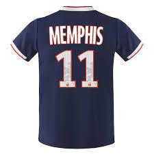 Memphis depay becomes the third free transfer for the catalans. Kinder Memphis Depay 11 Auswartstrikot Konigsblau Trikot 2019 20 Hemd Osterreich