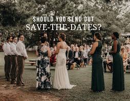 If you're having a destination wedding, you may want to send it a year before the event. Should You Send Out Save The Dates Nikkolas Nguyen