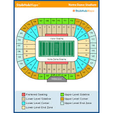 4 Notre Dame Vs Ball State Football Tickets Sec 13