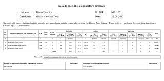 Nir fara tva sau nota de receptie si constatare de diferente format a4,orientare vedere, 100 de file neseriate, capsate, coperta alba. Model Nir In Excel Model Nota De Receptie In Excel