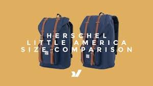 Herschel little america rucksack backpack grau raven crosshatch |. The Herschel Little America The Little America Mid Volume Youtube