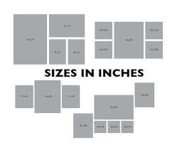 Frame And Photo Sizes From Inches To Cm A Fotografy