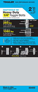Toggler Snaptoggle Anchor Bolts Toggle Bolt Toggle Bolts