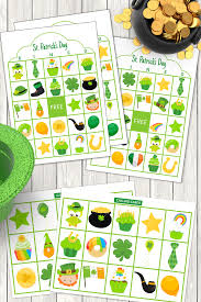 The following pdf files contain 50 and 100 bingo cards ready to print. St Patrick S Day Bingo Free Printable Hello Creative Family