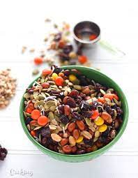 Try pepitas in granola bars or trail mixes, in muffins or cookies, . Reece S Trail Mix The Cooking Bride