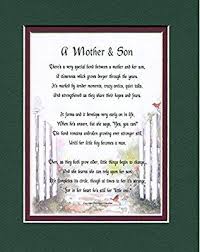 Birthday Gift Ideas For Mom From Son Amazon Amazon Com A Mother And Son A Mother S Day Gift Poem Birthday Present For A Mother And Or Son 01 Home Kitchen Son Poems Mother Son Quotes Son Quotes