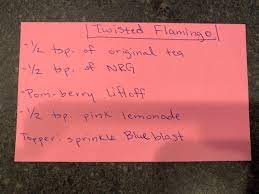 Twisted Flamingo Recipe Herbalife Recipes Herbalife Shake Recipes Tea Recipes Diy