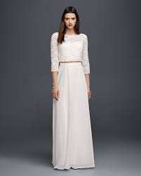 Two Piece Wedding Dresses Separates Wedding Dress Separates Wedding Dresses Casual Bride