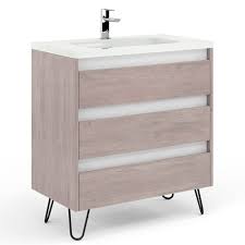 Shop 32 Bathroom Vanity Freestanding Cabinet Sink Legs Overstock 32167313
