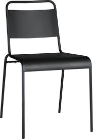 Lucinda Black Stacking Chair In 2020 Outdoor Dining Chairs Modern Dining Chairs Stacking Chairs