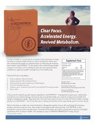 Trucontrol Product Sheet Truvy Truvision Health Truvision Trucontrol