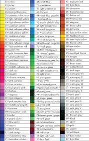38 Matter Of Fact Ecoline Color Chart