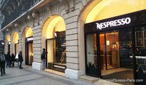 Champs Elysees Paris Vitrines Facades De Noel 2014 Nespresso Champs Elysees Noel 2014 More Http Www Champselysees Paris Com Instagram Http Instagra