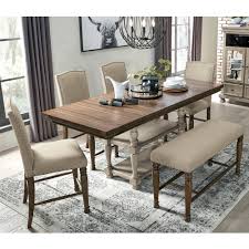 Gray at the dining room might seem like an odd arrangement at first, but as you will see below, there are loads of ways that the see also: Signature Design By Ashley Lettner 6 Piece Counter Height Dining Set In Gray And Brown Nebraska Furniture Mart