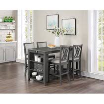 4.6 out of 5 stars. Grey Kitchen Dining Room Sets Tables You Ll Love In 2021 Wayfair