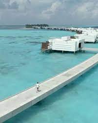 Bright White Water Villas In The Maldives Adventure Travel Amazing Travel Destinations Virtual Travel