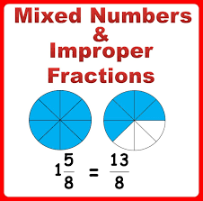 Mixed Number Improper Fractions Worksheets 4th Grade Distance Learning Fractions Worksheets Improper Fractions Fractions