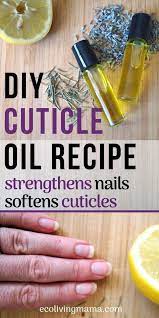 Diy Cuticle Oil Recipe With Essential Oils Strengthens Nails Nail Oil Oil Recipes Diy Essential Oils