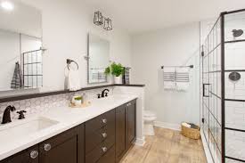 White tiles are neutral, giving you a chance to through a combination of gray and beige tones, greige delivers a fantastically neutral hue. Black White Boho Bathroom Delafield Wi