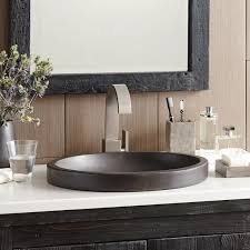 tolosa stone oval drop in bathroom sink