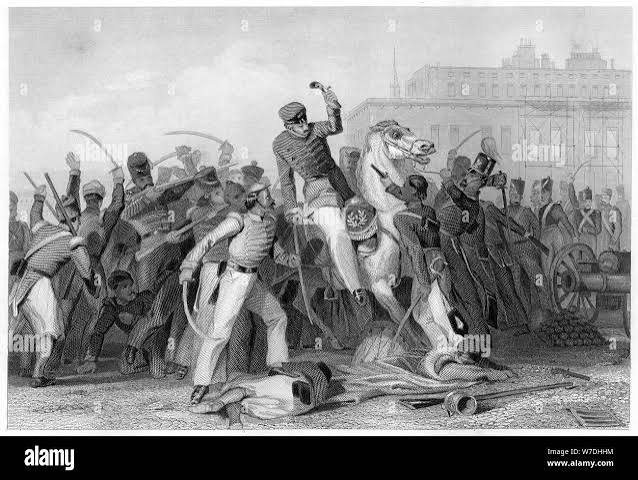 1857 india sepoy Black and White Stock Photos & Images - Page 2 - Alamy