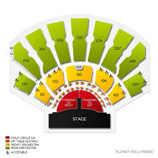 Axis Theatre Planet Hollywood Seating Chart Www