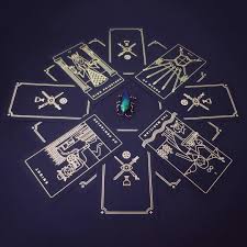 Black And Gold Tarot Deck Golden Thread Tarot Deck Golden Thread Tarot Unique Tarot Decks Modern Tarot Deck