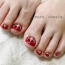 ゴージャスフットネイル Nail More Cherieネイルモアシェリーの