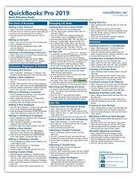 Quickbooks Pro 2019 Quick Reference Training Card Laminated Tutorial Guide Cheat Sheet Instructions And Tips Teachucomp Inc Teachucomp Inc Teachucomp Inc Teachucomp Inc 9781941854266 Amazon Com Books