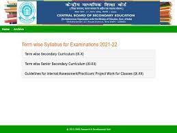 Go through the latest cbse syllabus issued by the cbse board. Cbse Revised Syllabus For Term Wise 10th And 12th Board Exams 2022 Released Download At Cbseacademic Nic In