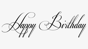 :) designed by rita konik. Happy Birthday Fonts Fancy Lettering Happy Birthday Hd Png Download Kindpng