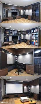 収納力 デスクスペース ホームシアターを一つの壁面収納に 壁面収納 デスクスペース 収納