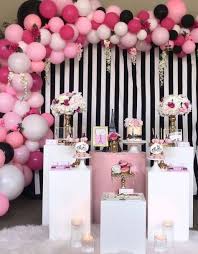 Perfect for a great gatsby themed wedding or party! French Parisian Birthday Party Ideas Photo 1 Of 12 Paris Party Decorations Parisian Birthday Party Paris Birthday Parties