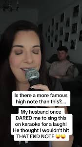 Unforgettable High Note Singing Performance