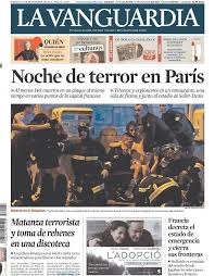 La Vanguardia Today S Front Pages Newseum Newseum Book Cover Comic Books