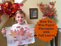 Check out our diy iron on shirt selection for the very best in unique or custom, handmade pieces from our shops. How To Make Placemats With Fall Leaves Classy Mommy