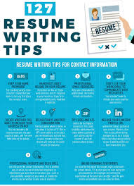 127 Resume Writing Tips Infographic Image 1 Resume Writing Tips Writing Tips Resume Writing