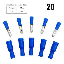 Various kinds of electrical and electromagnetic methods are used in exploration. Bullet Butt Connectors Sopoby 100pcs Assorted Insulated Female Male Crimp Wire Terminals Brass 22 16 Awg 5 Colors Amazon Com Industrial Scientific