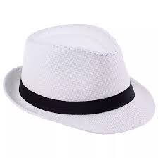 Save 15% with coupon (some sizes/colors) Unisex Short Brim Sun Fedora Hat With Solid Band White Lazada Ph