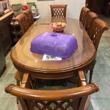 Tersedia set meja makan untuk cafe, resto, bar dan hotel. Set Meja Makan 8 Orang Kayu Jati Home Furniture Furniture On Carousell