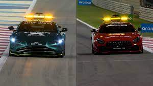 Ist das safety car frisch auf der strecke, herrscht das safety car kann in der formel 1 grundsätzlich unbeschränkt eingesetzt werden. Watch New Look Red F1 Safety Car Takes To Bahrain Track Ahead Of Pre Season Testing Formula 1
