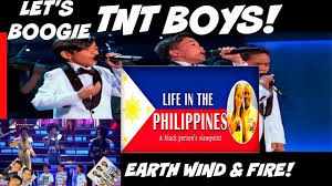 Two teams from the closed qualifier. Your Face Sounds Familiar Kids Season 2 Winners Tnt Boys As Earth Wind And Fire Earth Wind Fire Songs About Fire Boys