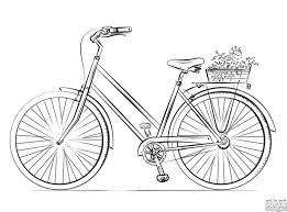 How To Draw A Bicycle Step By Step Drawing Tutorials Fahrrad Zeichnung