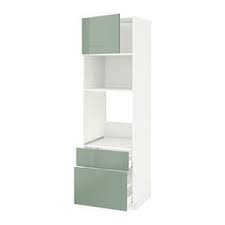 Front Kallarp Hochglanz Hellgrun Einbauschrank Ausziehbare Schublade Hochschrank