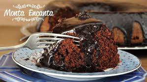 Calda De Chocolate Para Nega Maluca Bolo Nega Maluca Com Calda De Chocolate Monta Encanta Bolo Nega Maluca Bolo Sobremesa