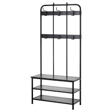 Pinnig Coat Rack With Shoe Storage Bench Black Ikea Bench With Shoe Storage Shoe Storage Bench Ikea Shoe Storage