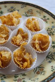 Biskut Cornflakes Madu Yang Sedap Resep Biskuit Resep Makanan Kue Kering