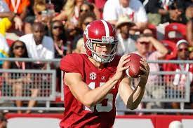 Jk Scott 15 Univ Of Alabama Punter Football Helmets Football Univ Of Alabama