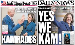 Video of his latest error was picked up on by eric trump, who retweeted it. How The Nation Covered Joe Biden S Selection Of Senator Kamala Harris As His Running Mate Daily Mail Online