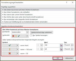 Maybe you would like to learn more about one of these? Excel Zellen Mit Symbolen Formatieren Office Lernen Com